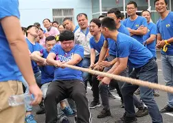 拔河比赛：团队协力获胜