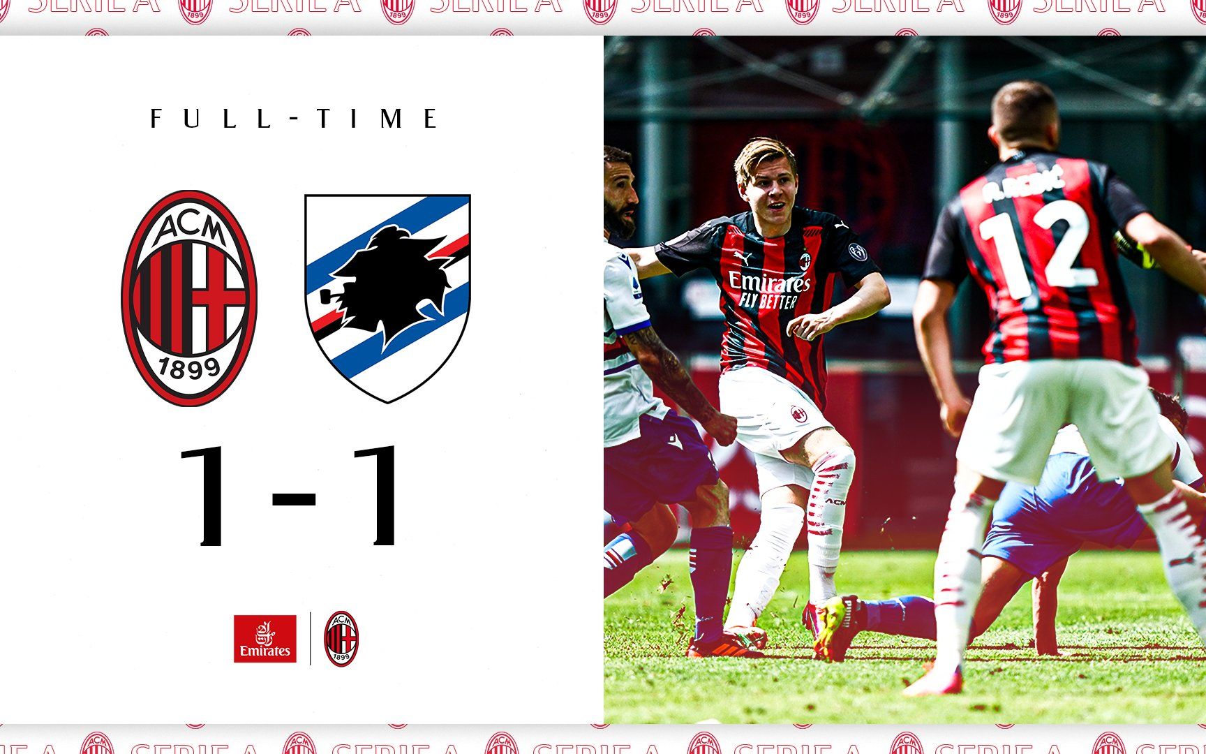 AC米兰客场战平桑普多利亚，领先优势缩小的简单介绍